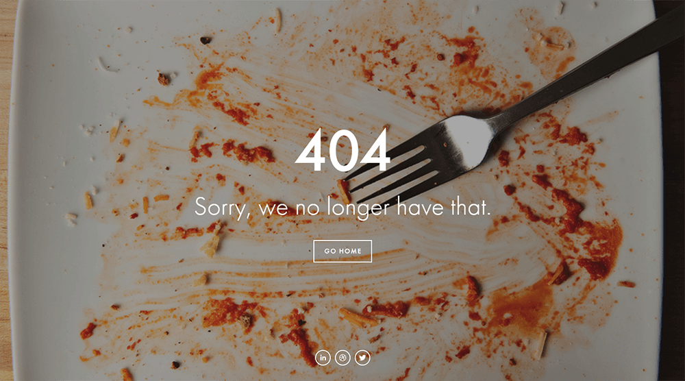 Ciekawa strona błędu 404